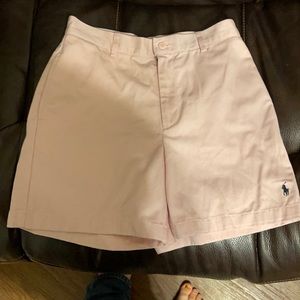Pink Ralph Lauren shorts